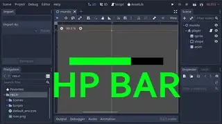 Barra de HP com ColorRect  - Parte 1