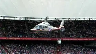 ROTTERDAM 22 JULY 2009: FEYENOORD HELICOPTER