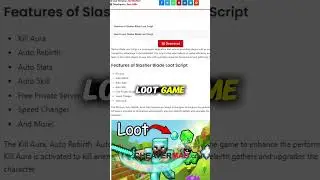 Slasher Blade Loot Script