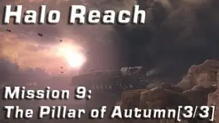 Halo Reach - Mission 9: The Pillar of Autumn [3/3] - Heroic Difficulty