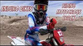 300cc ENDURO Bike Riding on Motocross Track (ARIZONA CYCLE PARK)