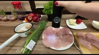 Куриная грудка по-французски! Очень сочная!!!