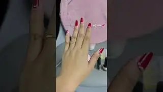 Simple Nail Art with Rhinestones