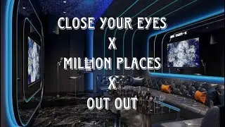DJ CLOSE YOUR EYES X MILLION PLACES X OUT OUT BREAKBEAT REMIX TERBARU 2025 FULLBASS TINGGI