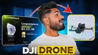 Bought My Dream Drone Using Funded Squad Payout | Dubai Vlog | Flying Experience | 5x10K Giveaway