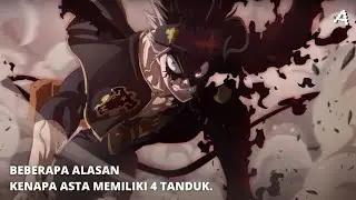KENAPA ASTA MEMILIKI 4 TANDUK!? | PEMBAHASAN BLACK CLOVER - ASTA & LIEBE