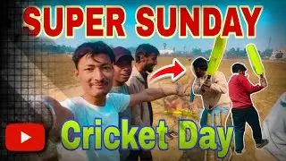 HELLO GUYS ❤️🗣️ Super Sunday Cricket 🏏🫶❤️ On Day 😻🤘{ Purnea }📍Bihar❤️#trending #cricketfans #foryou 
