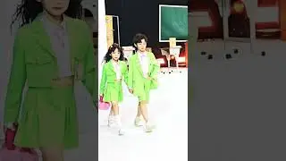 fashion walk cute girl boy chines fashion show#shorts #viral #china #viral