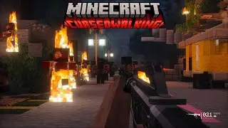 Surviving Minecraft Most Realistic Zombie Apocalypse...Cursed Walking 1