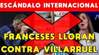 FRANCESES LLORAN CONTRA VILLARRUEL: ESC&Aacute;NDALO INTERNACIONAL DE MEDIOS ZURDOS DE FRANCIA