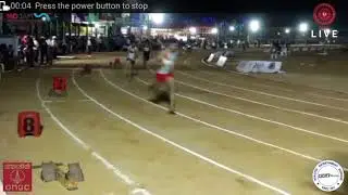 Abhishek.     Semi final for 400m AFI Games 2018 from Tirupati