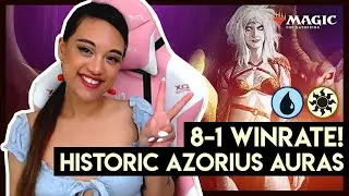 8-1 WINRATE! | Historic Azorius Auras [MTG Arena]