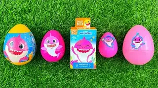 *NEW*😍Satisfying BABY SHARK Video 😍 Funny Candy ASMR | Egg Surprise | Sweets & Toys opening