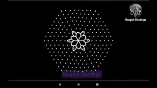 Special Sankranti Rangoli- 17 Dots Rangoli |Chukki Rangoli |Sikku Kolam| ಚುಕ್ಕಿ ರಂಗೋಲಿ |சிக்கு கோலம்