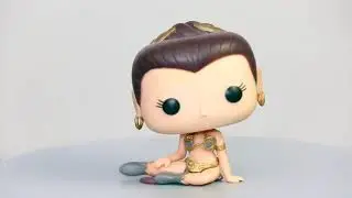 Slave Leia   Metal Bikini   Funko Pop 360 view