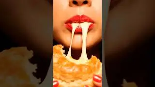 Insane Cheese Pull Puff Pastry ASMR #asmr #oddlysatisfying #satisfyling #shorts