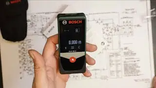 Лазерный дальномер Bosch PLR 50 C с Bluetooth и приложением: распаковка и обзор