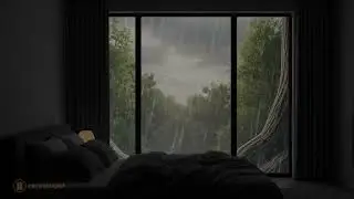 Find Deep Sleep: Cozy Rain Sounds & Gentle Thunder for Stress Relief