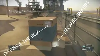 Level 11 Snipers Had Me In Their Sights!  Perfect Stealth!  Super Close! R&D Platform Mgsv FOB