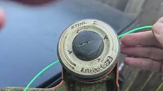 You're Doing it Wrong! Respool your Stihl Trimmer Line in Seconds.