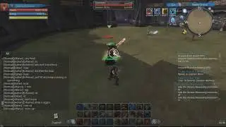 Revolution RaiderZ - Shout of Provocation (Aggro Skill) Test