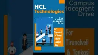 HCL - Pool Campus Placement Drive