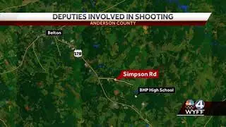 Coroner responding to shooting involving Anderson County deputy