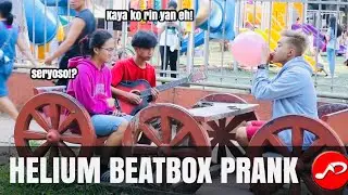 Helium Beatbox Prank! Parang edited sa sobrang galing!