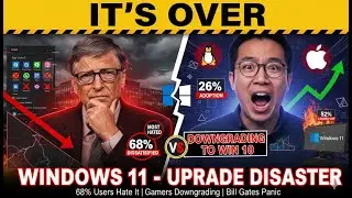 Microsoft is DYING: Windows 11 Becomes Most HATED OS in History (68% Dissatisfied)