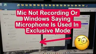 USB Microphone Not Recording Any Sound On Windows (Or 