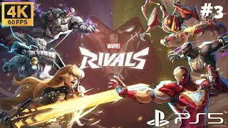 Marvel Rivals - The Super Hero Team-Based PVP Shooter! Gameplay Part-3 (4K 60FPS)