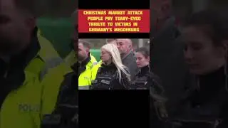Christmas market attack | People pay teary-eyed tribute to victims in Germany&rsquo;s Magdeburg #news