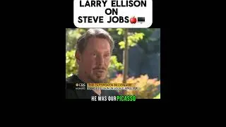 Larry Ellison on Steve Jobs🍎🖥️