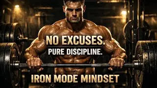 NO EXCUSES. PURE DISCIPLINE. IRON MODE MINDSET
