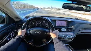 2012 Infiniti M37x - POV Test Drive (ASMR Driving)