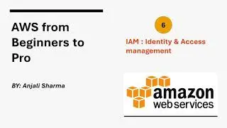 6. Identity and Access Management | IAM working #aws #amazonwebservice  #awstutorialforbeginner