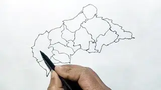 How to draw Map of Central African Republic