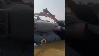 IAF Helicopter makes emergency landing in water-logged area