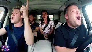 Times Tables... Maths Rockx, One Direction and James Corden singing the 4x Tables!