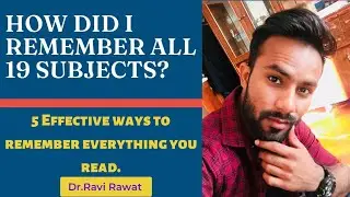 How did I remember all 19 subjects? 5 ways to learn everything you read. #fmge #fmgedec2022 #next