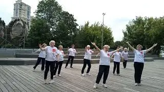 Танцы 60+ Лето в парке Часть2 