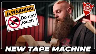 New Tape Machine at Beard Octane | Do Not Touch