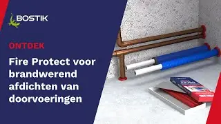 Doorvoeringen brandwerend afdichten met Fire Protect | Systeem | Bostik Benelux