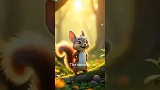 The brave little squirrel #animation #anime