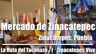 Echenle un vistazo al Mercado Municipal de Zinacatepec