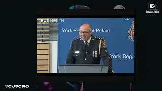 Oficial Jim MacSween👮&zwj;♂️, revel&oacute; alarmante aumento de la criminalidad en York, Ontario🇨🇦 / Sep. 2024