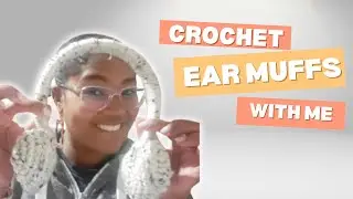 Crochet Bear Ear Muffs with me