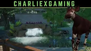 Okapi Habitat! | Planet zoo speed build | Phoenix park