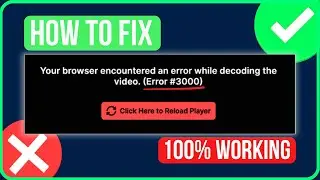 Twitch Error 3000 Chrome [FIXED] | How to Fix Error 3000 Twitch