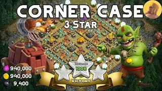 Corner Case 3 Star - Goblin Campaign [Clash of Clans]